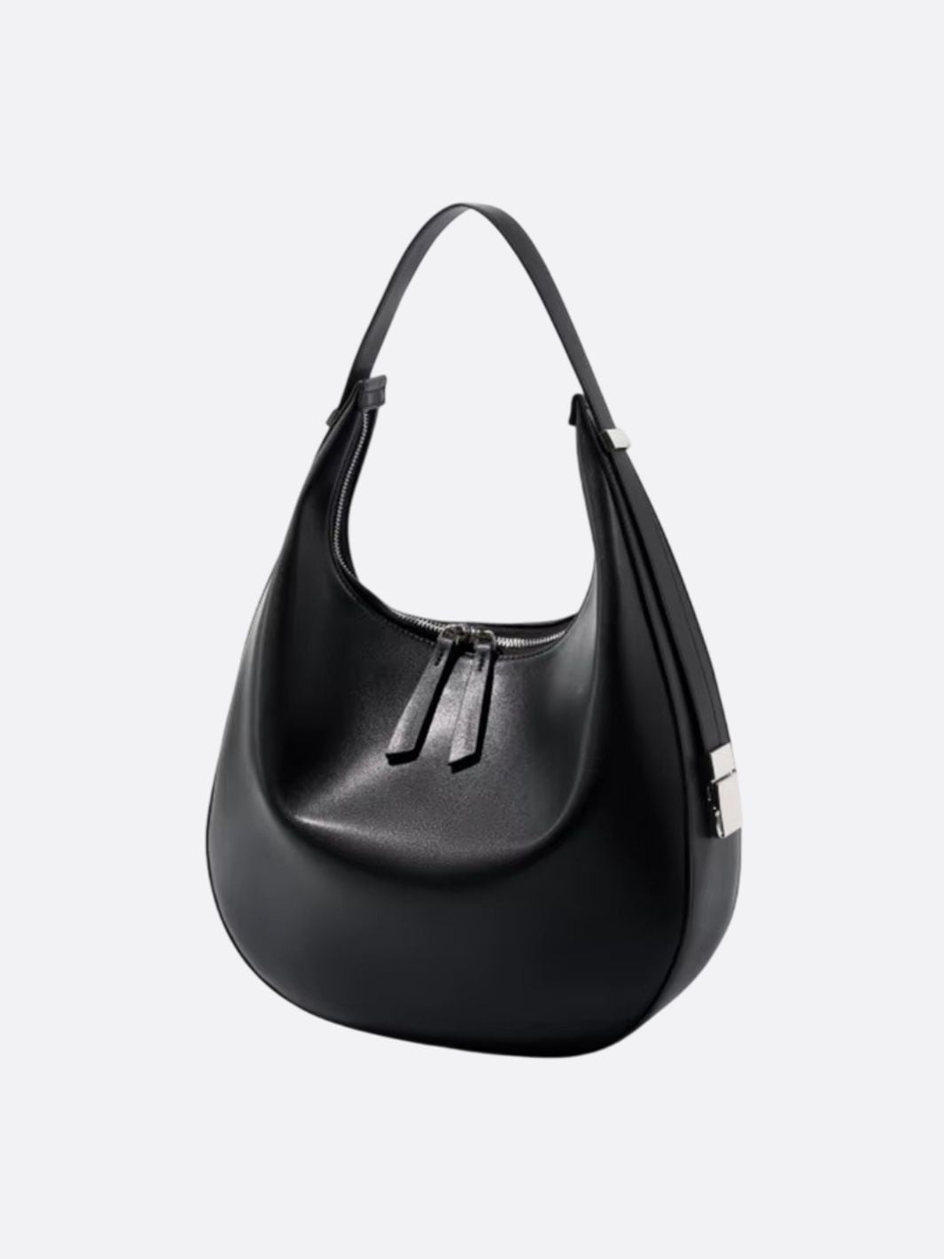 grand sac demi-lune cuir
