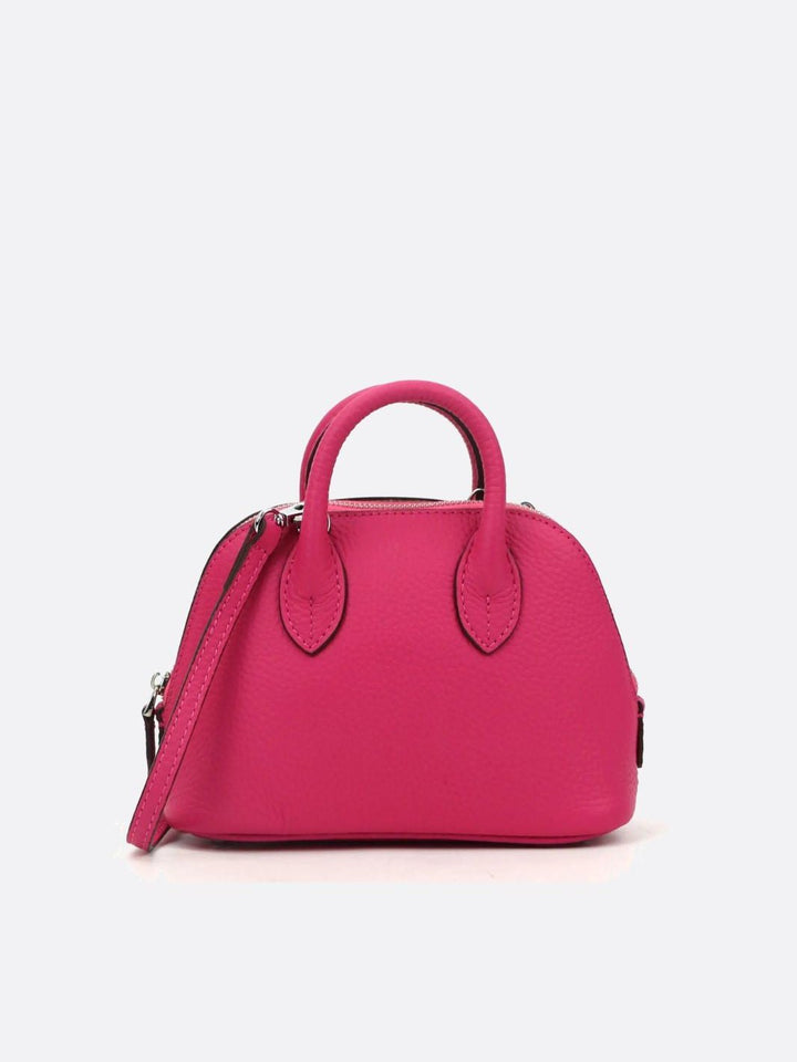 petit sac à main cuir rose
