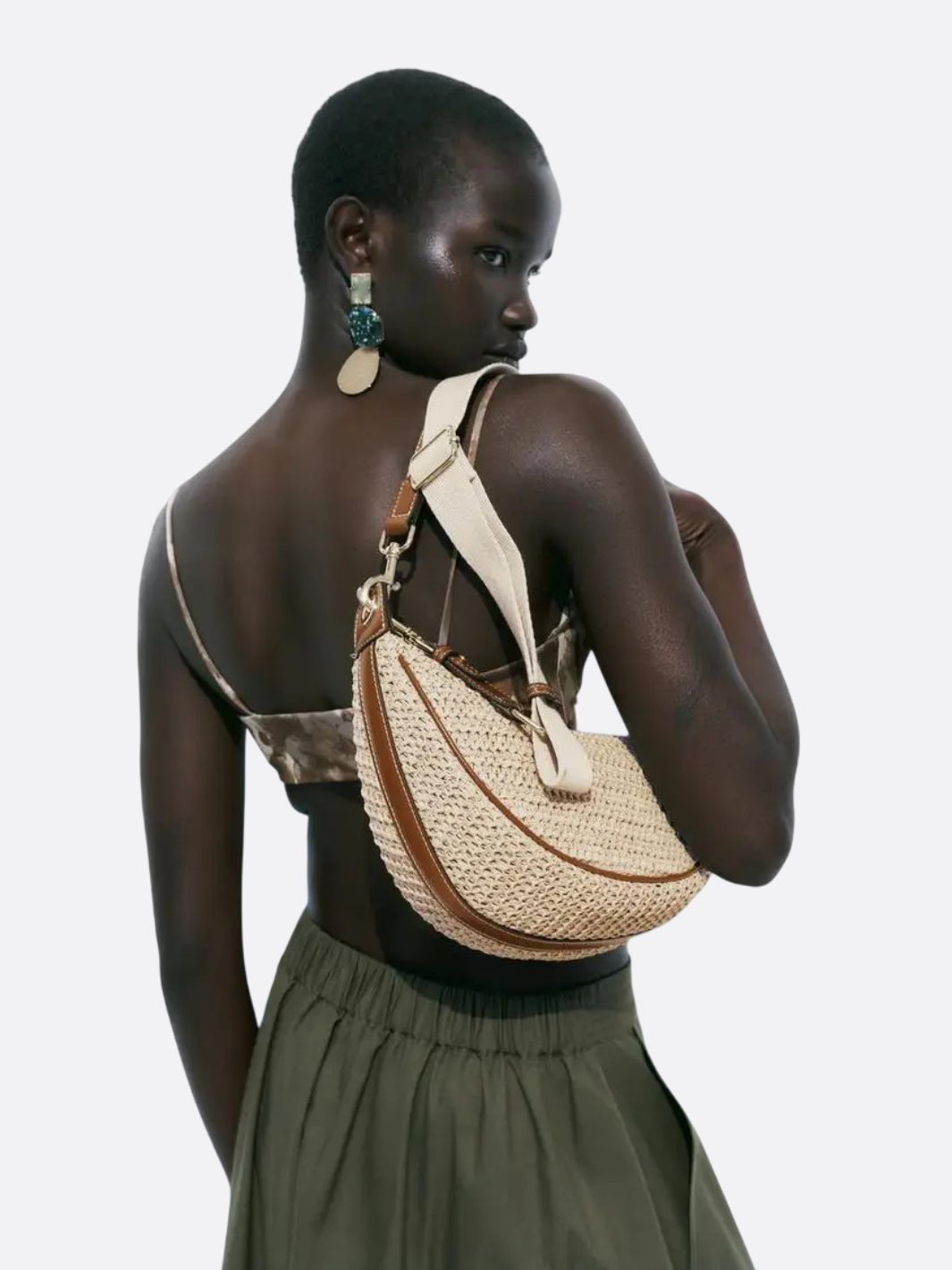 sac paille femme